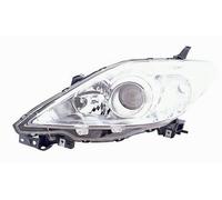 Faro Fanale Anteriore per Mazda 5 2008-2010 Parabola Cromata Sinistro