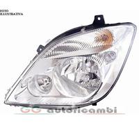 FARO PER MERCEDES SPRINTER 06-13 H7/H7/H7 CON FENDINEBBIA SINISTRO