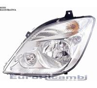 FARO PER MERCEDES SPRINTER 06-13 H7/H7/H7 CON FENDINEBBIA SINISTRO
