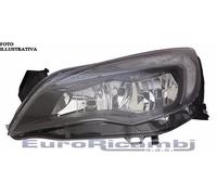 FARO PER OPEL ASTRA J 10-12 H7/H7 PARABOLA NERA SINISTRO