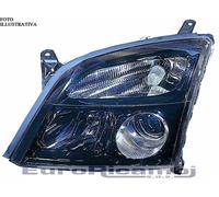 Faro Anteriore Sinistro SX Opel Vectra 2002-2004 - Modello Gls Parabola Nera
