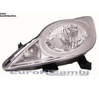 FARO PER PEUGEOT 107 12-14 H4 DESTRO