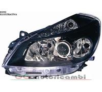 FARO PER RENAULT CLIO 05-09 H7/H7/H1 CON LENTICOLARE PARABOLA NERA SINISTRO