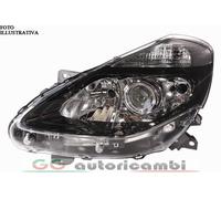 FARO PER RENAULT CLIO 09-11 H7/H7/H1 CON LENTICOLARE PARABOLA NERA SINISTRO