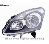 FARO PROIETTORE ANTERIORE DESTRO PARABOLA NERA - DX - RENAULT KOLEOS 08->11