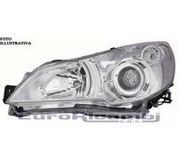 Faro proiettore xenon D2S-HB3 con lenticolare dx per Subaru Legacy dal 9/2009