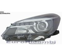 FARO PER TOYOTA YARIS 14-17 HIR2 CON LENTICOLARE CON LED DESTRO