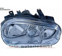 FARO PER VOLKSWAGEN GOLF IV 97-03 H7/H1/H3 CON FENDINEBBIA SINISTRO