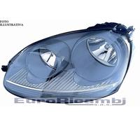 FARO PER VOLKSWAGEN GOLF V 03-08 PARABOLA GRIGIO SCURA DESTRO
