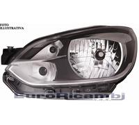 FARO PER VOLKSWAGEN UP 11> H4 BORDO CROMATO SINISTRO