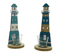 Faro portacandela tea light addobbi decorazioni per casa al mare lidi stabilimen