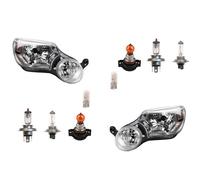 Faro + Portalampada Compatibile Con Skoda Yeti Set Lampadine Li Re