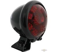 Faro Posteriore A LED Bates Style Nero Per Harley-Davidson