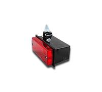 Faro posteriore alogeno per fendinebbia, 12 V, 24 V, colore rosso, per auto, camion, rimorchio, furgone, camion, camion, camion, camion, camion, camion, camion, camion, camion, camion, camion,
