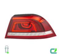 HELLA 2SD 010 697-121 Luce posteriore - LED - cristallino/rosso - Sezione esterna - per es. VW Eos (1F7, 1F8) - ECE/CCC - Dx