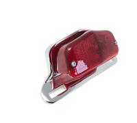 Faro posteriore Highway Hawk "Lucas" completo di portatarga in cromo