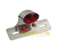 Faro posteriore Mini Cat Eye con portatarga omologato E11