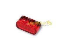 Faro posteriore MODUL 1 LED 4 SMD omologato lente rossa luce posizione luce stop