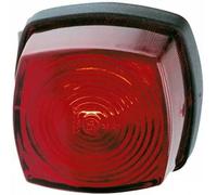 Hella Luce posizione posteriore 2SA 003 057-021 – Alogena 12/24V, diffusore rosso