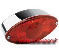 Faro posteriore moto CATEYE omologato ECE con stop posizione e luce targa