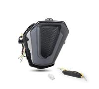 Faro Posteriore Moto Fanale posteriore a LED per moto, fanale posteriore integrato, indicatore di direzione, luce di stop, freno, spia 12V per GSXR1000 2017-2023