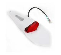 Faro Posteriore Moto Fanale posteriore per parafango posteriore per moto, moto da cross, 12 V, LED, luce posteriore, freno, stop, targa, per motocross da trail