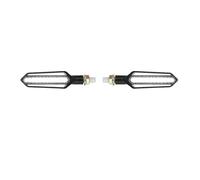 Faro Posteriore Moto Indicatori di direzione per motociclette a | Indicatori di direzione per motociclette a 24 LED, luci di stop lampeggianti sequenziali a tre usi, 12 V, spia di
