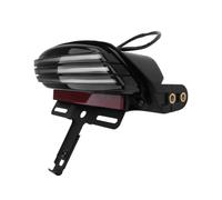 Faro Posteriore Moto Luci per parafango posteriore tre barre fanale posteriore LED staffdi montaggio per fanale posteriore accessori per Dyna Fat Bob per Softail 06-15