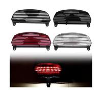 Faro Posteriore Moto Luci per parafango posteriore tre barre fanale posteriore LED staffdi montaggio per fanale posteriore accessori per Dyna Fat Bob per Softail 06-15