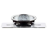Sifam - Luce posteriore a LED ovale con supporto a piastra Moto scooter