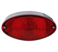 Sifam - Fanale posteriore ovale rosso a LED moto scooter Indicatori di direzione