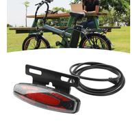 Faro posteriore per bicicletta elettrica 24-48V LED brillante con stop, indicatore di svolta e avviso