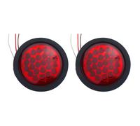 Faro Posteriore Rotondo LED 4" Con 24 LED Freno Indicatori Di Direzione Marker