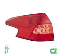 HELLA 2SD 354 823-011 Luce posteriore, Lampadine, Sezione esterna ECE/CCC, Sx