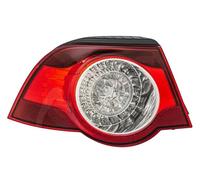 HELLA 2VA 009 246-131 Luce posteriore, LED, cristallino/rosso, Sezione esterna ECE, Sx