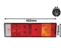 VAN WEZEL 2812926 Fanale posteriore