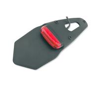 Portatarga Universale Enduro Rosso 5 LED per Moto Ricambi Ciclomotore