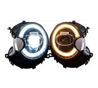 Faro Principale 2 Pezzi Per BMW Per Mini Per Cooper R56 R57 R58 R59 2007-2013 Fari Anteriori A LED Per Auto DRL Indicatori Di Direzione Gruppo Fari Plug And Play Fari Fanali Anteriori(Left side)