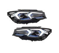 Faro principale auto Compatibile Con La Serie 3 Per G20 G28 2019 2020 2021 2022 2023 Modifica Del Gruppo Fari Telaio Blu Lente Luce Di Marcia Diurna Sterzo Ad Acqua