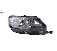 Faro Principale Compatibile Con Skoda Rapid 07/12-04/17 Destro Con Lampadina