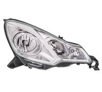 FARO DESTRO H1-H7 BORDO BIANCO PER CITROEN C3 09> HELLA