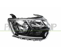 PROIETTORE DESTRO H7+H1-ELETTRICO-SENZA MOTORE-CON LUCE DIURNA-LED