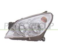 FANALE FARO PROIETTORE ANTERIORE DESTRO FONDO CROMATO OPEL ASTRA H 06/2004->