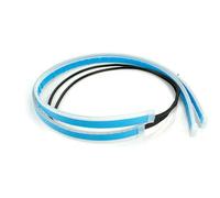 Faro Principale Fari 2 Indicatori Di Direzione A Striscia LED Sequenziali Per Auto Luci Diurne DRL Fanale Anteriore(White-yellow,60cm)