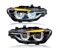 Faro Principale Fari Fari Anteriori A LED DRL 2 Pezzi Per BMW F30 F35 320i 328i 335i Serie 3 2013-17 2018 Accessori Sostituiscono Il Gruppo Alogeni Allo Xeno(For Xenon)
