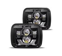 Faro Principale Fari Per GMC Per Safari C1500 K1500 C2500 K2500 Faro Anteriore A LED Quadrato 5x7 7x6 Pollici Con Indicatore Direzione Abbaglianti/Anabbaglianti DRL Luce Fanale Anteriore(009)