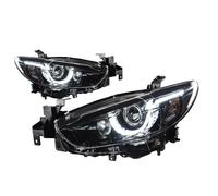 Faro Principale Fari Ricambi Auto Per Mazda 6 Per Fari Per Atenza 2013 2014 2015 2016 Luci Diurne A LED Con Doppio Proiettore, Accessori Per Auto Modificati Fanale Anteriore