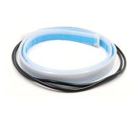 Faro Principale Fari Striscia Flessibile Impermeabile Per Luci Diurne A LED DRL 2 Pezzi 12 V Per Fari Automatici Indicatori Direzione Bianchi Luci Flusso Dei Freni Gialle Fanale Anteriore(2PCS Blue To