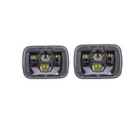 Faro Principale Faro Anteriore Quadrato DRL Rettangolare A LED Da 55 W/85 W, 5x7" 7x6" Pollici, Per Chevrolet Express 3500 1500 Astro Fanale anteriori(2piece a)