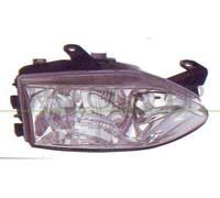 Faro proiettore anteriore destro per fiat palio strada 1997 al 2001 vetro liscio